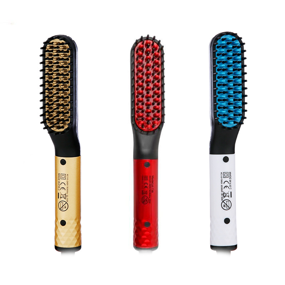 Cepillo Plancha Barba Cabello