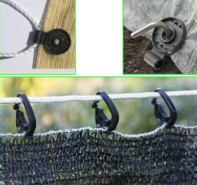 CLIP PARA MALLA POLISOMBRA