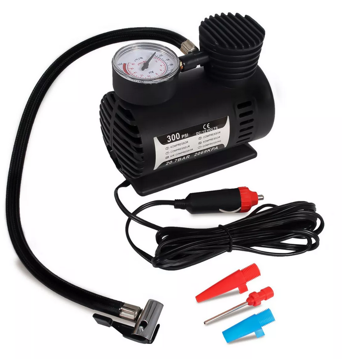 Mini Compresor de Aire Portátil para Llantas de Auto