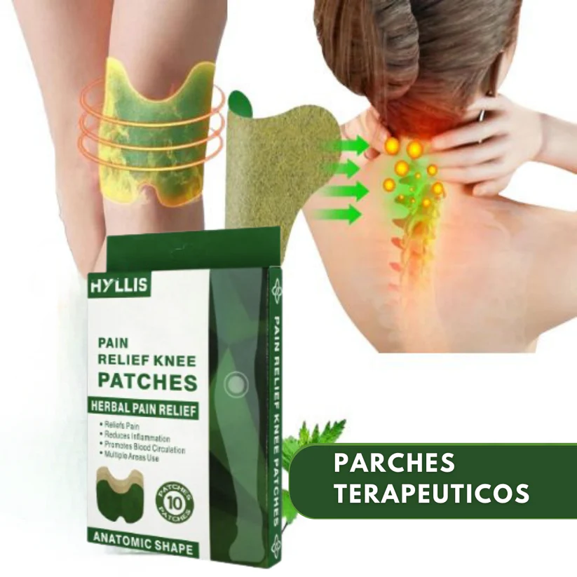 Parches Terapéuticos de rodillas 30pzs