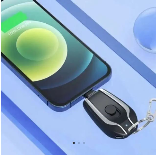 Vista 2 de Mini Bateria de Llavero Portatil - TIPO DE CARGA: TIPO C