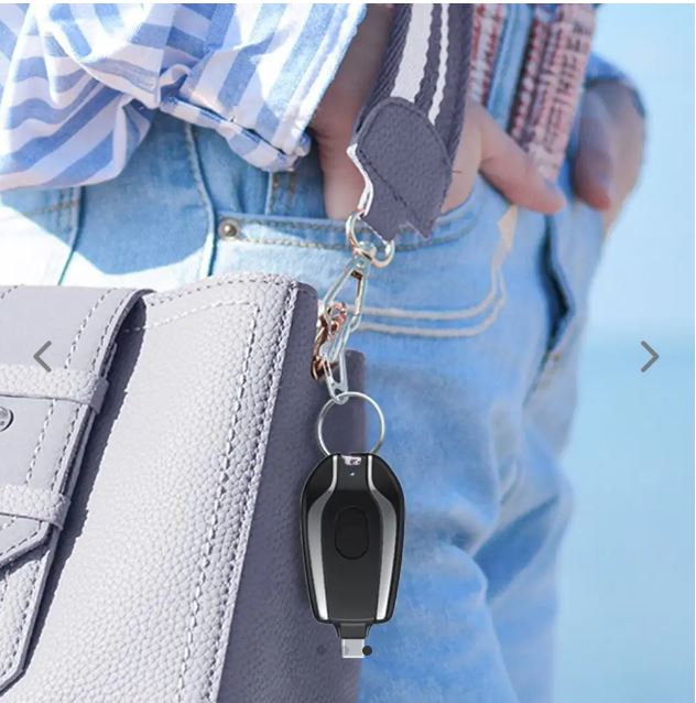 Vista 4 de Mini Bateria de Llavero Portatil - TIPO DE CARGA: TIPO C