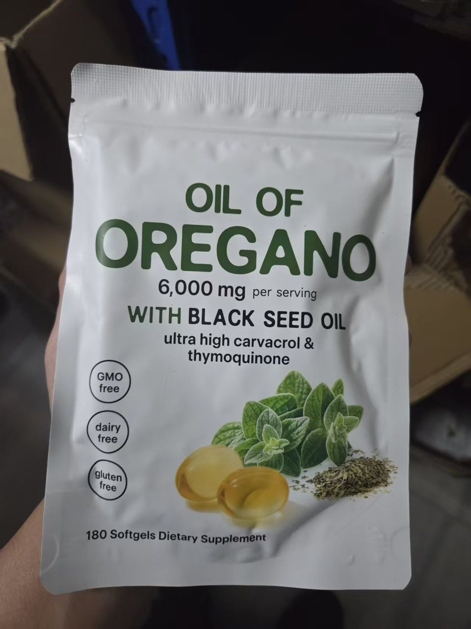 ACEITE DE OREGANO 180 SOFTGELS