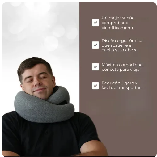 ALMOHADA DE RELAJACION VIAJERA