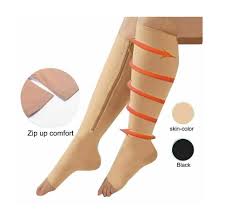 MEDIAS DE COMPRESION ANTIVARICES COLOR Y TALLE