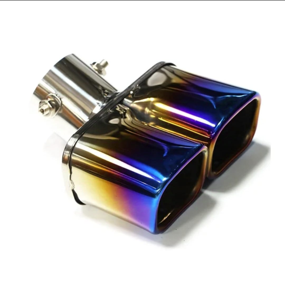 puntera de escape doble