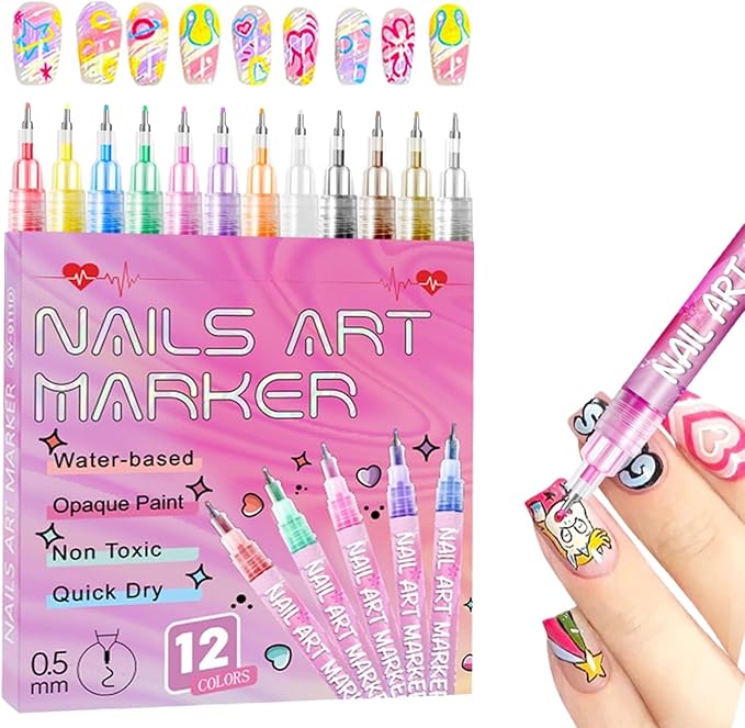 Miniatura 3 de NAILS ART MARKER ESMALTES PARA UÑAS - COLOR: FLUOR