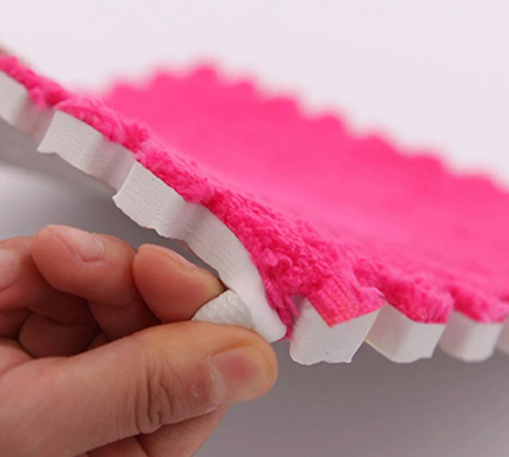 Miniatura 2 de Alfombra rompecabezas afelpada - color: fucsia