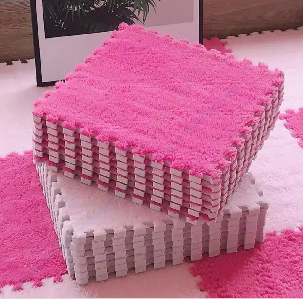 Alfombra rompecabezas afelpada