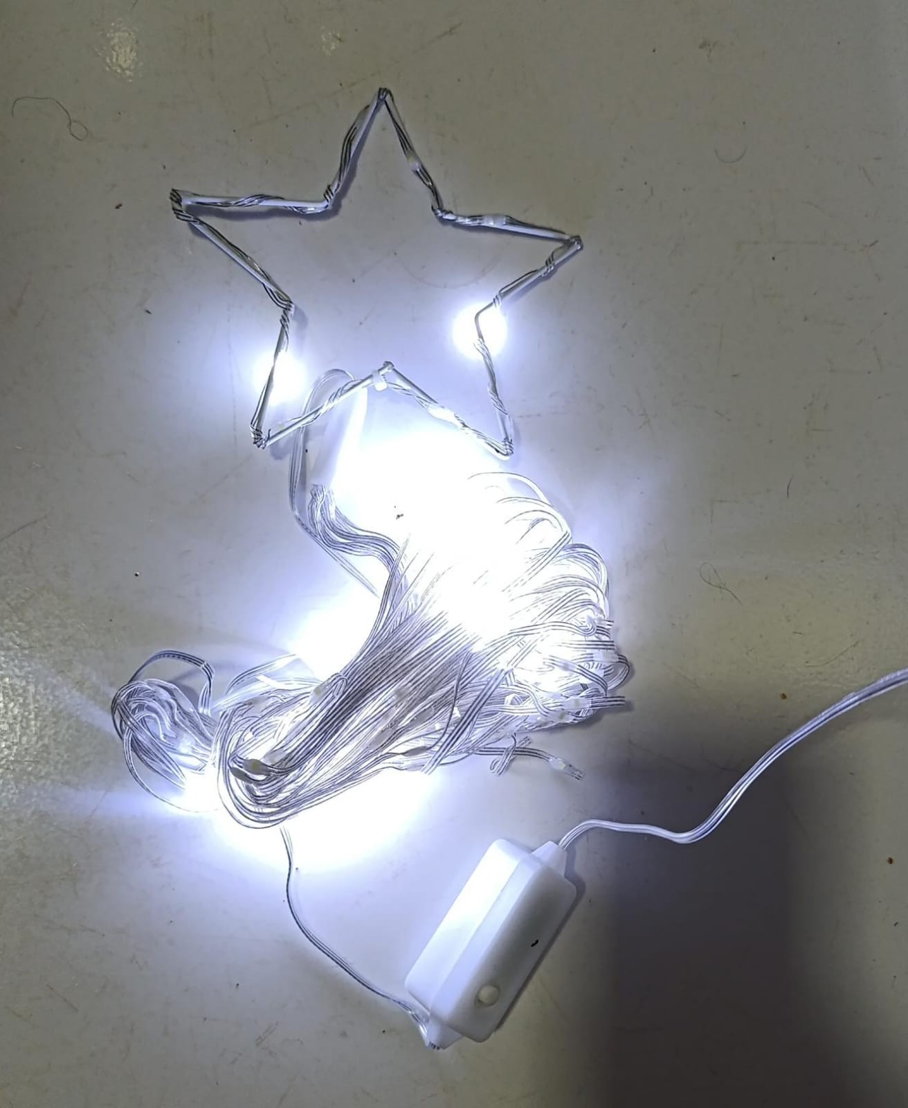 PISCA CORTINA PUNTA DE ESTRELLA 2M. - COLOR: CALIDO