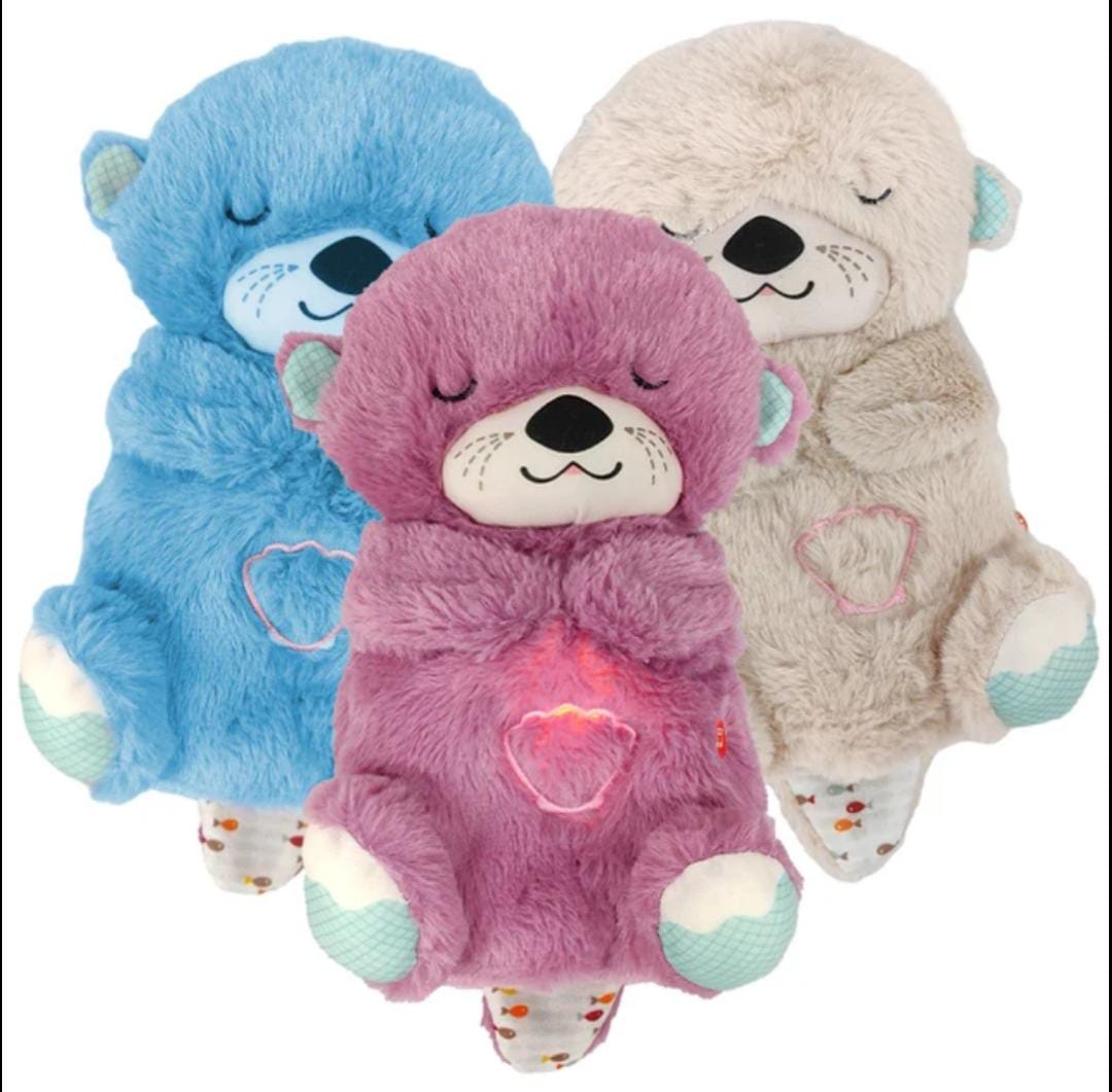 PELUCHE DE NUTRIA RESPIRANTE - COLOR: CELESTE