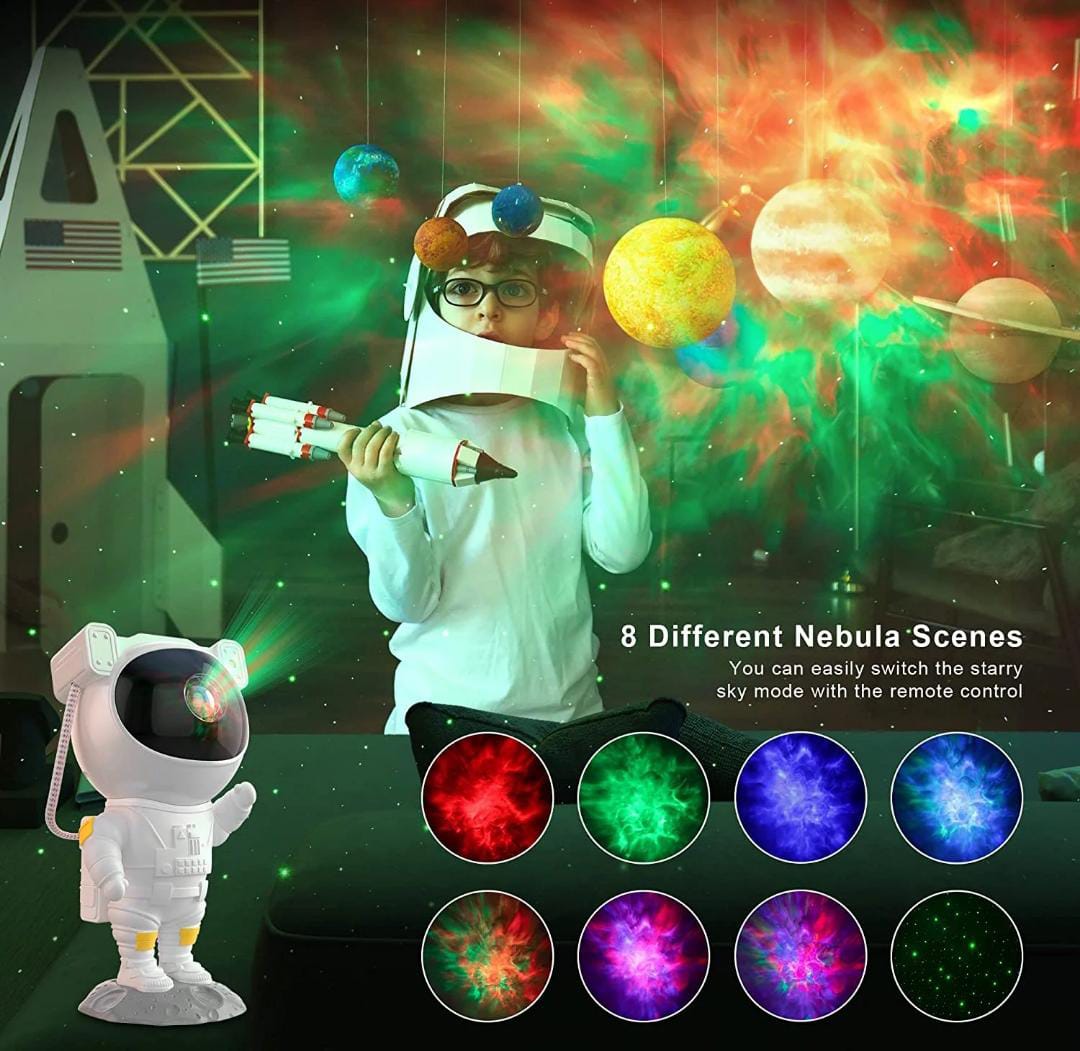 LAMPARA PROYECTOR ASTRONAUTA