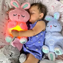 Miniatura 3 de CONEJO QUE RESPIRA Y EMITE RUIDOS - COLOR: BLANCO