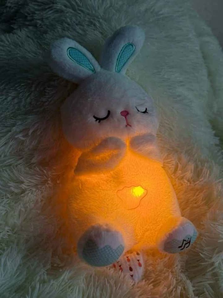 Miniatura 2 de CONEJO QUE RESPIRA Y EMITE RUIDOS - COLOR: BLANCO