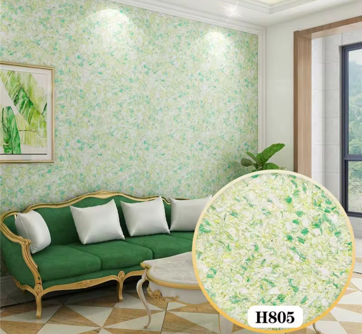 Vista 5 de ECOPAPER PAPEL LIQUIDUIDO DE PARED - CODIGO: E021