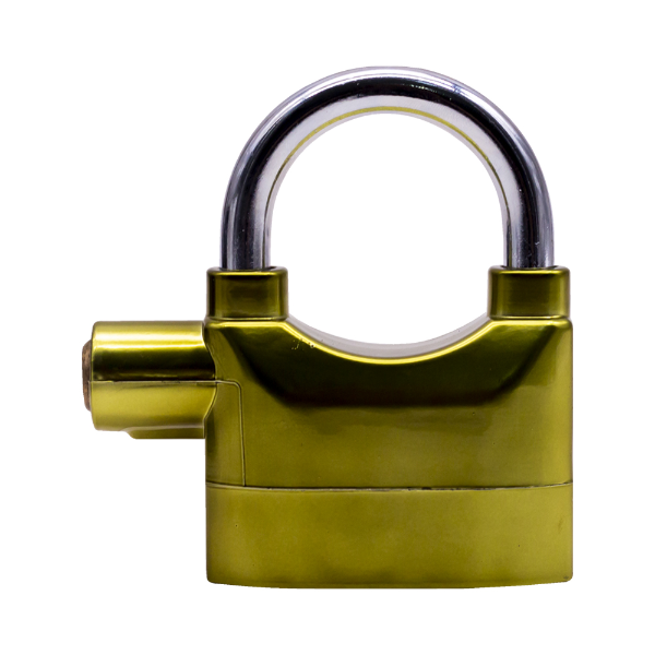 Miniatura 3 de CANDADO C/ ALARMA KING BEAR / 3 LLAVES - COLOR: DORADO