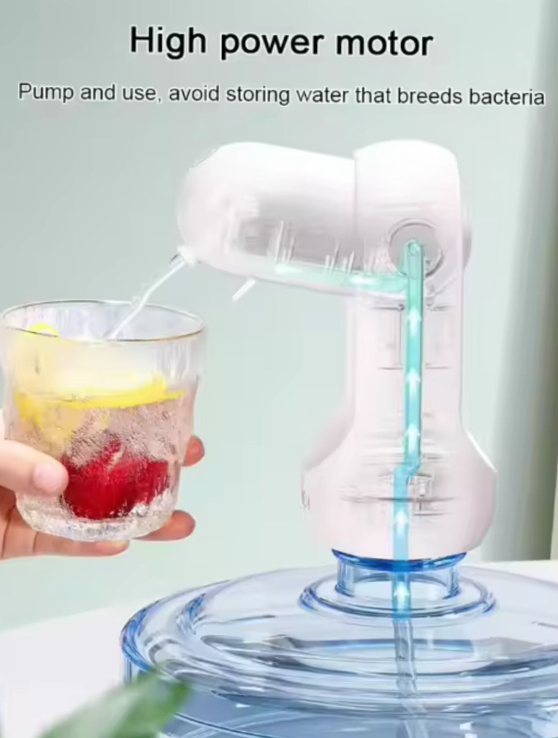 BOMBA DE AGUA ELECTRICA DE CUBO PLEGABLE