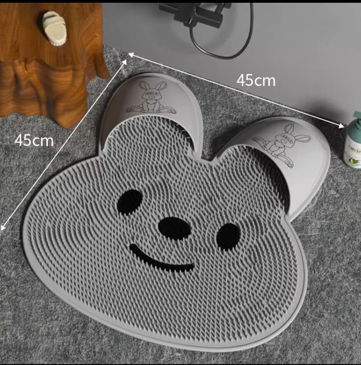 Vista 3 de MASAJEADOR DE PIE PARA DUCHA - COLOR: ROSA