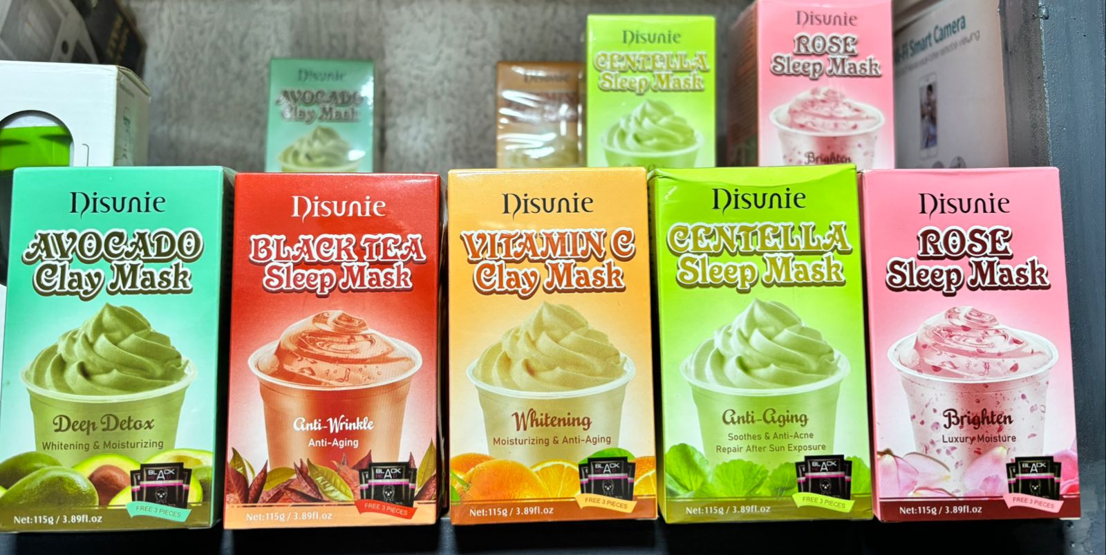 Miniatura 3 de MASCARILLA FACIAL HIDRATANTE DISUNIE - NOMBRE: VITAMINA C