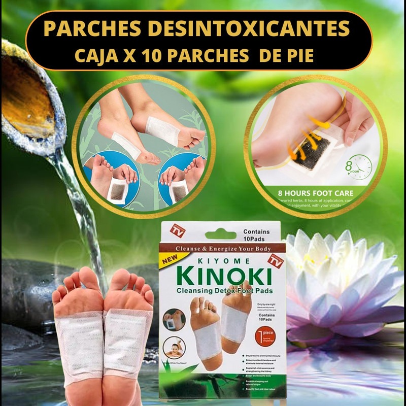 PARCHE KINOKI CAJA X 5 PARES RC