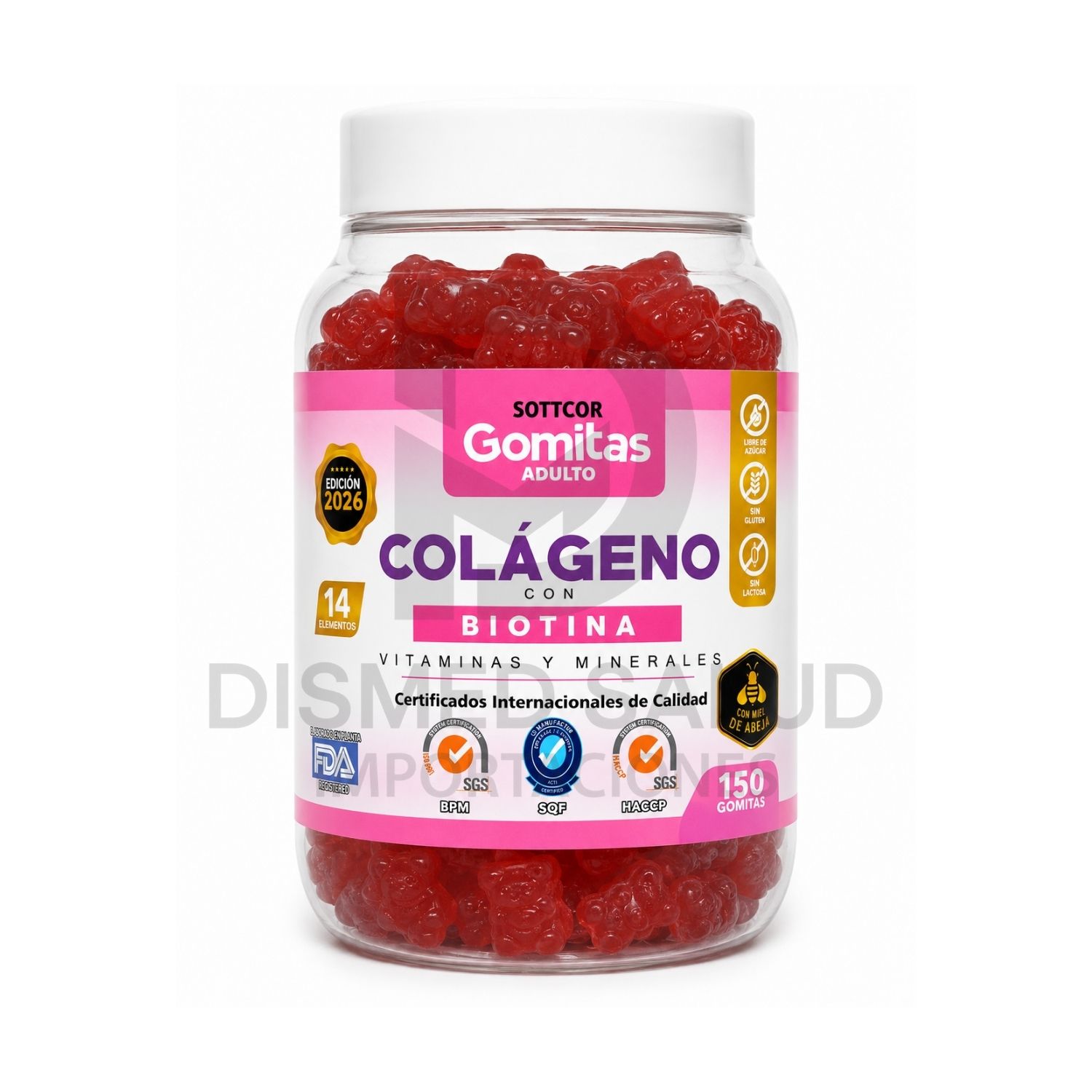 Presentación Gomitas Colágeno