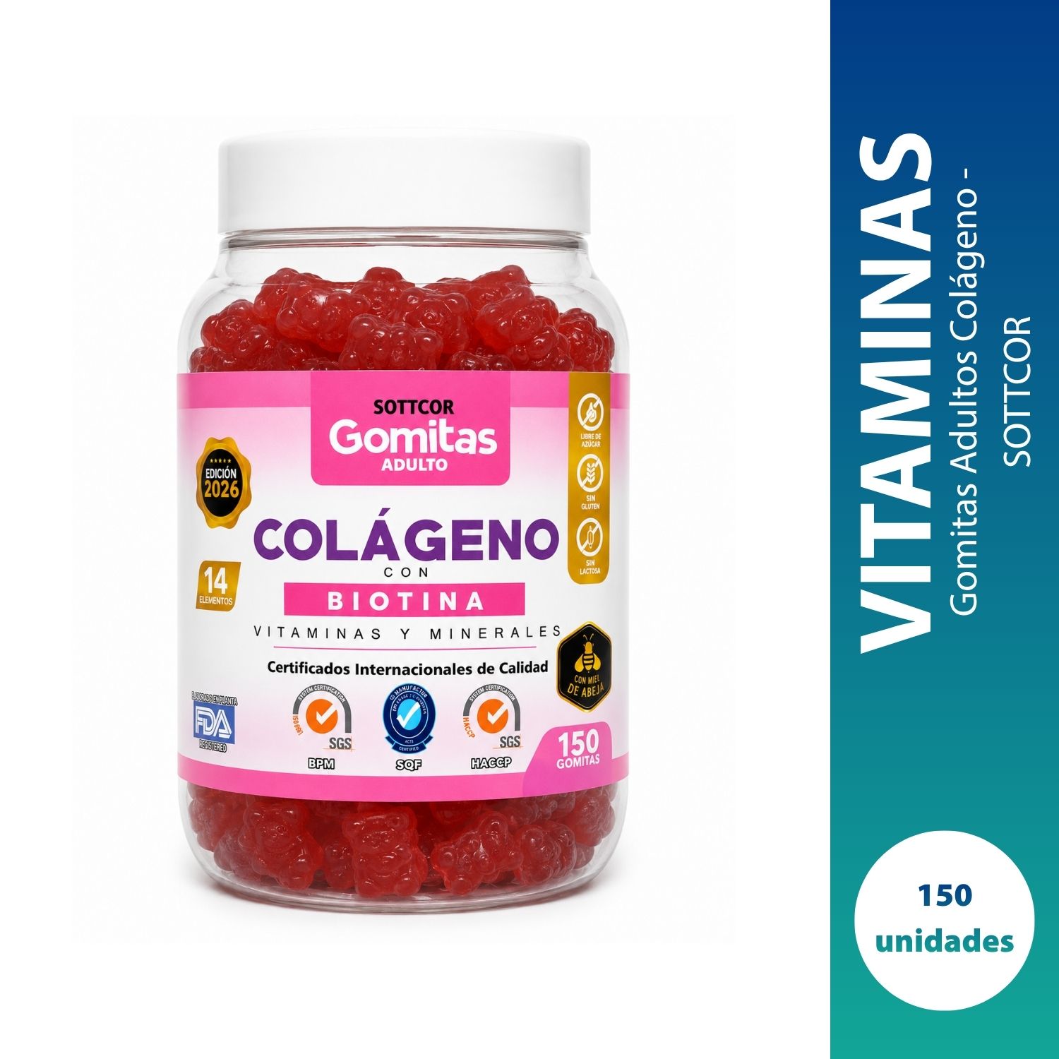 Detalle Gomitas Colágeno